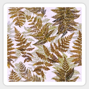 Neutral Ferns Sticker